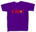 koszulka z nadrukiem CIAO bella maska dali fiolet przod.jpg
