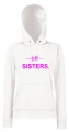 bluza z kapturem damska BFF SISTERS dla przyjaciółek przyjaciółki bialy przod.jpg