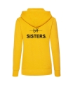 bluza z kapturem damska BFF SISTERS dla przyjaciółek przyjaciółki slonecznik tyl.jpg