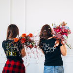  KOSZULKA DAMSKA BRIDE serce NA WIECZÓR PANIEŃSKI DLA PANNY MŁODEJ BLUZKA