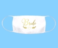 bawełniana maseczka z nadrukiem bride na ślub biała .jpg