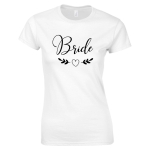 Koszulka damska BRIDE gałązka na wieczór panieński dla panny młodej