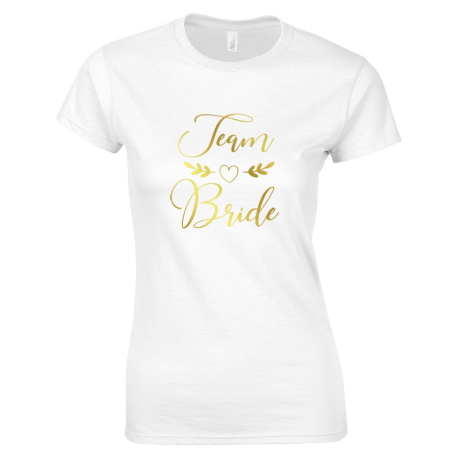 bawełniana koszulka z nadrukiem na wieczór panieński damski krój bialy przod.jpg