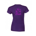 bawełniana koszulka z nadrukiem na wieczór panieński damski krój fiolet tyl.jpg