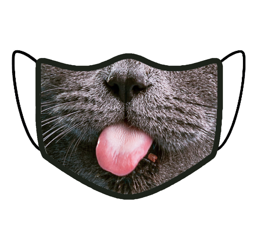 maseczka ochronna z nadrukiem fullprint kot język pyszczek.png