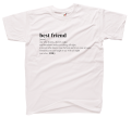 koszulka BEST FRIEND NOUN definicja dla przyjaciółki przyjaciela best friends bff prezent z nadrukiem napisami biała.png