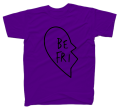 koszulka BEST FRIEND serce połówka half heart dla przyjaciółki  best friends bff prezent z nadrukiem napisami fioletowa.png