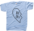 koszulka BEST FRIEND serce połówka half heart dla przyjaciółki  best friends bff prezent z nadrukiem napisami BŁĘKITNA.png