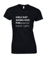 girls just wanna have fundamental human rights damska koszulka strajk kobiet antyaborcji z nadrukiem napisami czarna.png