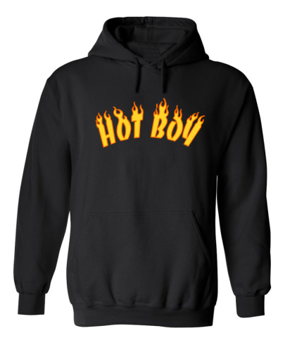 Bluza z kapturem męska HOT BOY dla par zakochanych kangurka dla Niego dwojga walentynki prezent