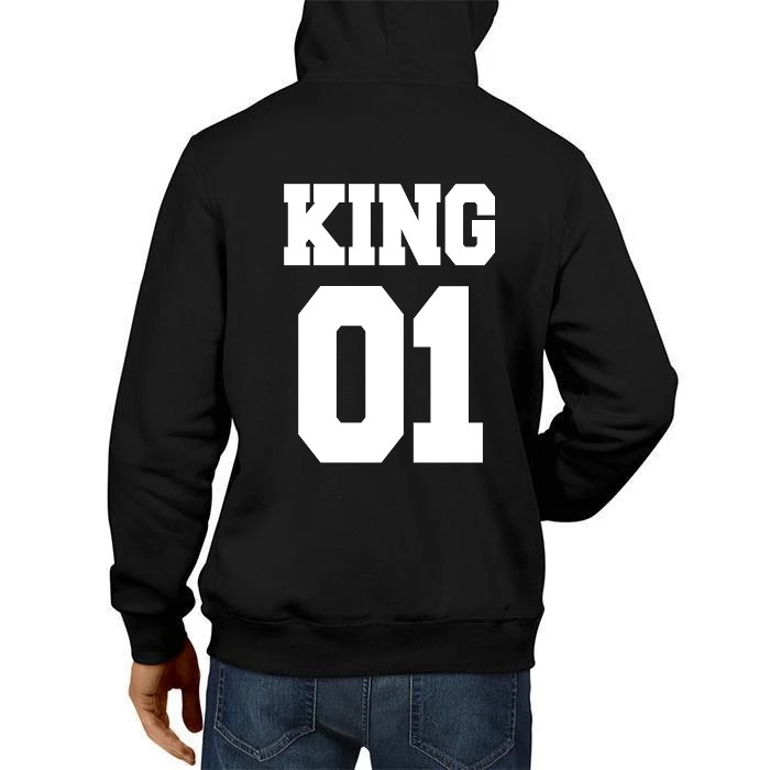 bluza king 01 z kapturem męska czarna zdjęcie.png
