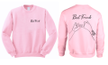 Bluza BEST FRIENDS PINKY PROMISE dla przyjaciółki przyjaciółek z nadrukiem napisami bff przyjaźni prezent pudroworóżowa.png