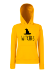 Bluza z kapturem damska best WITCHES dla przyjaciółek przyjaciółki kangurka z napisem prezent best friends