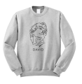 bluza z nadrukiem aesthetic DAVID dawid rzeżba lineout draw linie rysunek sztuka art szara.png