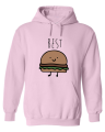 bluza z kapturem BEST friedns BURGER dla przyjaciółki przyjaciółek przyjaciół prezent pomysł bff pudroworóżowa.png
