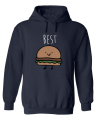 bluza z kapturem BEST friedns BURGER dla przyjaciółki przyjaciółek przyjaciół prezent pomysł bff granatowa.png