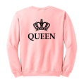 korona QUEEN bluza dla par zakochanych dla niej pudroworóżowa tył.png