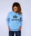 bluza QUEEN korona dla par zkaochanych zdjęcie błękitna.png