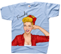 KOSZULKA dla przyjaciółek z nadrukiem best FRIENDS bff dziewczyna rysunek popart z napisem pomysł na prezent przyjaciółki błękitna.png