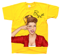 KOSZULKA dla przyjaciółek przyjaciółki z nadrukiem BEST friends bff dziewczyna rysunek popart z napisem pomysł na prezent żółta.png