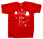 Koszulka męska FEEL THE JOY boże narodzenie święta świąteczna bluzka dla niego  gwiazdka 