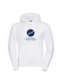Bluza z kapturem dla uczelni UNIWERSYTET SZCZECIŃSKI WYDZIAŁ EKONOMII, FINANSÓW I ZARZĄDZANIA z haftem logo kangurka unisex BIAŁA.png
