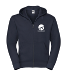 Bluza z kapturem  na zamek dla uczelni UNIWERSYTET SZCZECIŃSKI WYDZIAŁ TEOLOGICZNY z haftem logo kangurka unisex