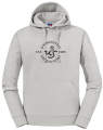 bluza z kapturem z haftem uniwersytet szczeciński jasnoszary jednolity.png