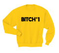 bitch n 1 bluza z nadrukiem żółta.png