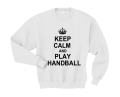 keep calm and play handball biała.png