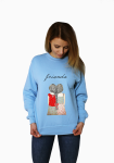 Bluza FRIENDS warkocze rysunek dla przyjaciółek