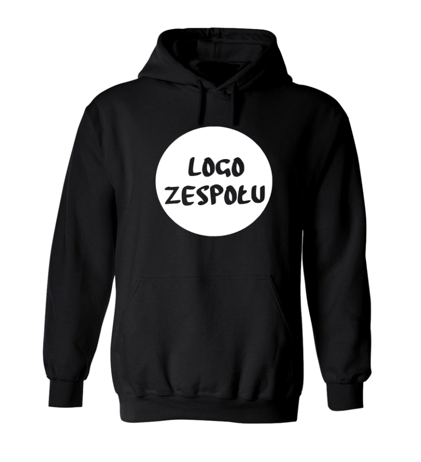 LOGO ZESPOŁU BLUZA Z KAPTUREM MĘSKA CZARNA.png