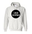 LOGO ZESPOŁU BLUZA Z KAPTUREM MĘSKA SZARA.png