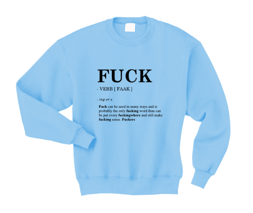 Bluza FUCK VERB
