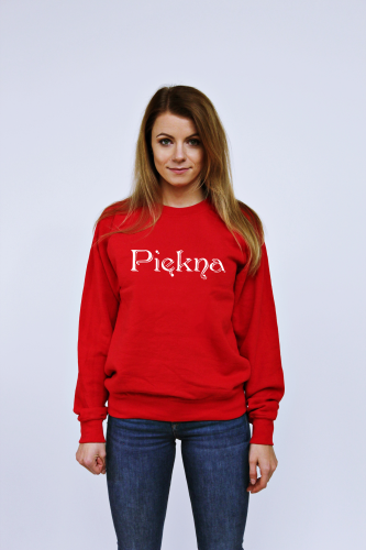 Bluza PIĘKNA dla NIEJ dla par zakochanych