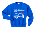 wystroiłam się jak bijons bluza dla par niebieska.png