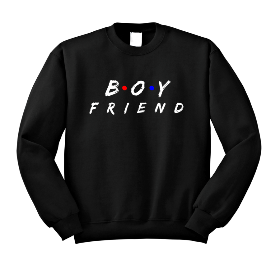 BOYFRIEND bluza z nadrukiem męska czarna.png
