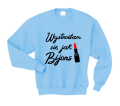wystroiłam się jak bijons bluza dla par błękitna.png