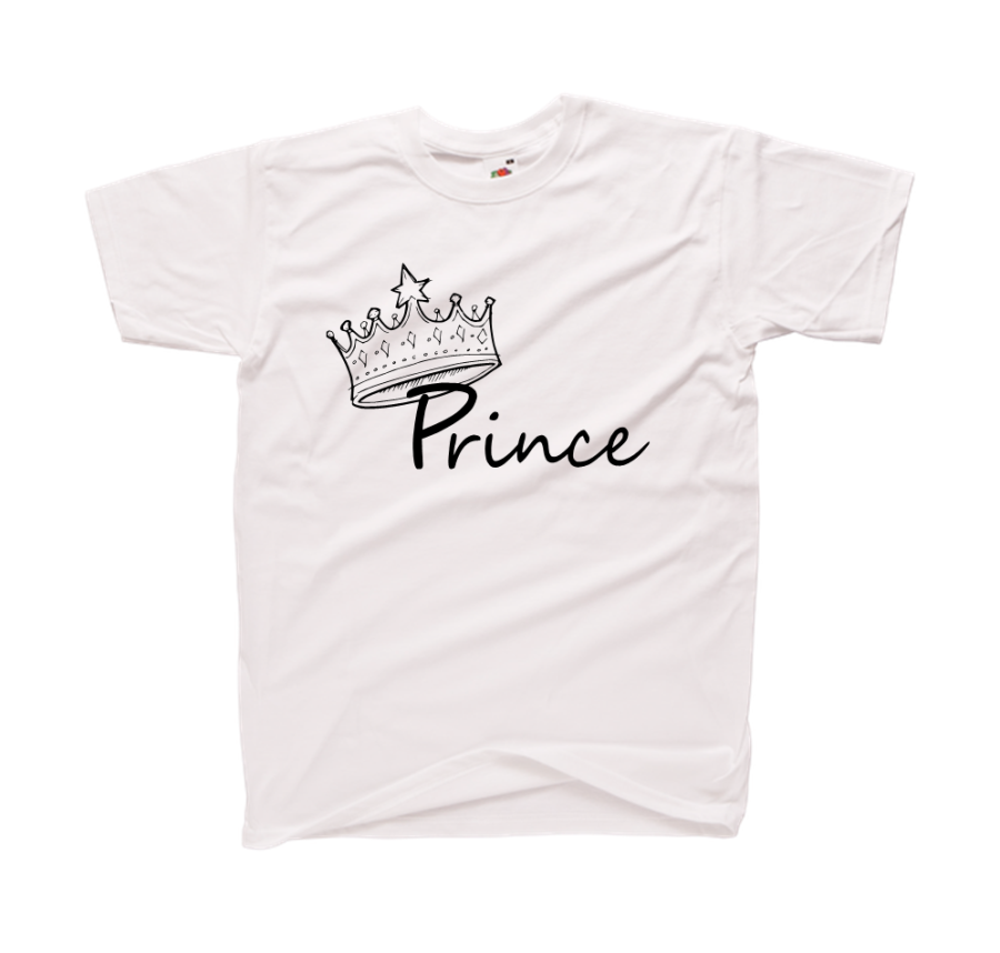 prince koszulka męska dla par zakochanych biała.png