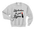 wystroiłam się jak bijons bluza dla par szara.png