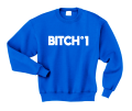 bitch n 1 bluza z nadrukiem niebieska.png