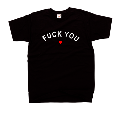 Koszulka z nadrukiem F*CK YOU 