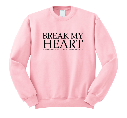 Bluza BREAK MY HEART rywalki