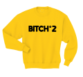 bitch n 2 bluza z nadrukiem żółta.png
