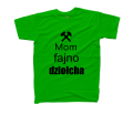 mom fajno dziołcha koszulka męska zielona.png