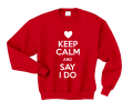 keep calm and say i do czerwona.png