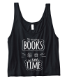 crop top so many books so little time czarny.png