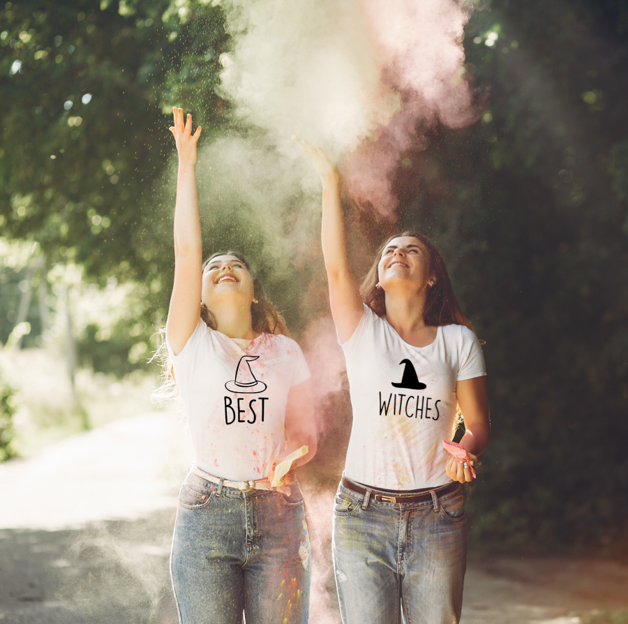 koszulki z nadrukiem BEST WITCHES dla przyjaciółek best friends bff.png
