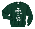 keep calm and say i do butelkowozielona.png