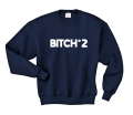 bitch n 2 bluza z nadrukiem granatowa.png